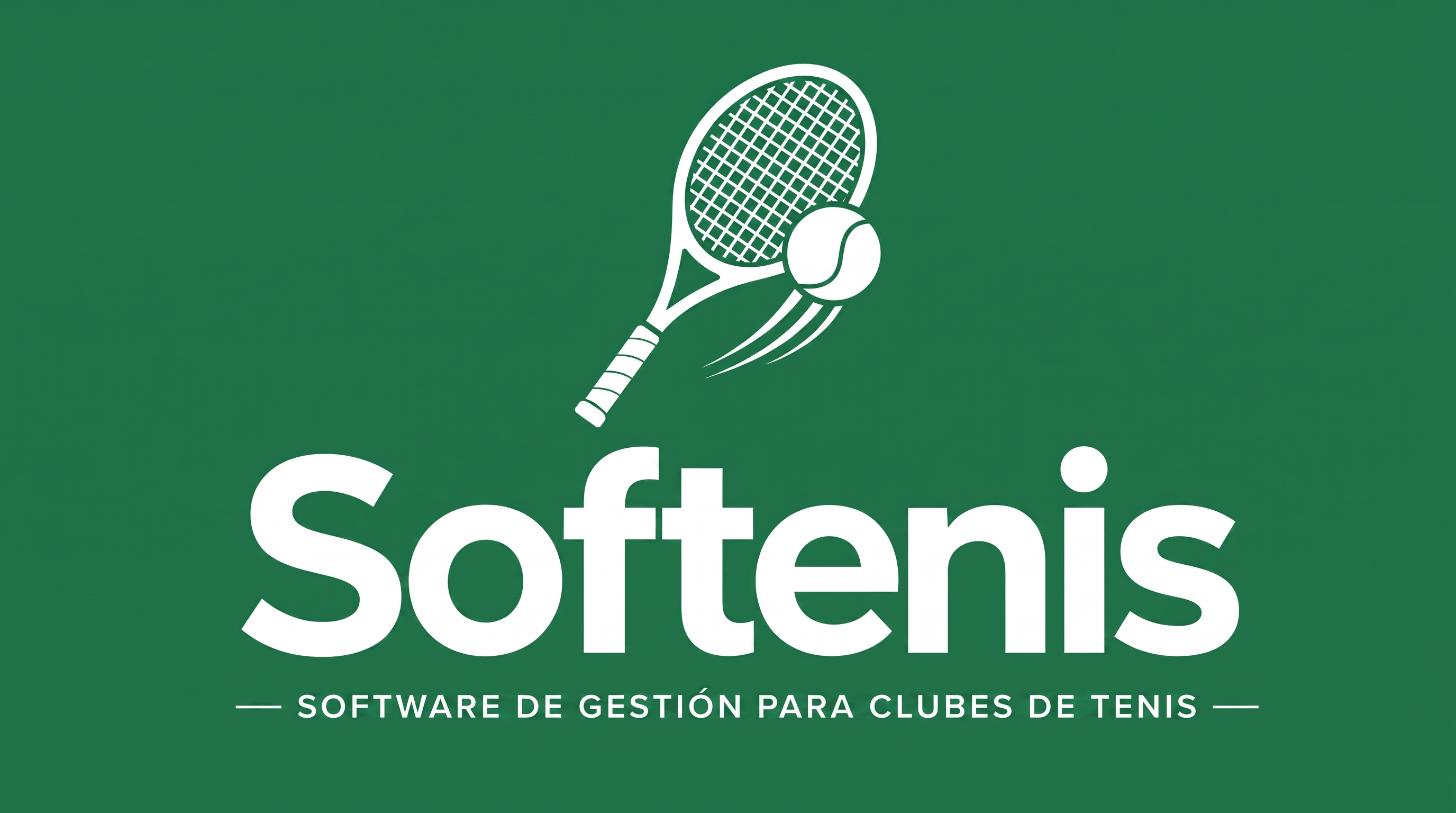 Softenis - Software de Gestión para Clubes de Tenis